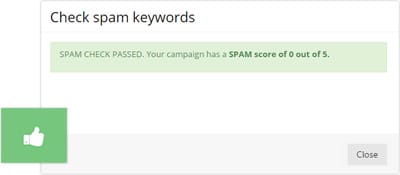Imagen Spam checker Acr