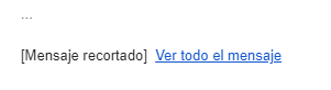 Mensaje recortado gmail