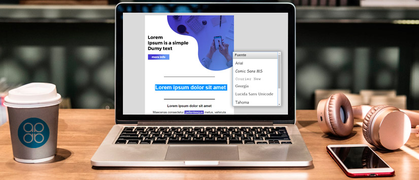 Cómo escoger la tipografía de tus emails