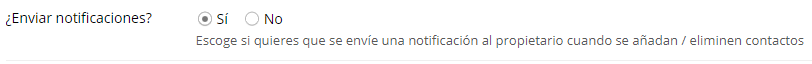 Enviar notificaciones