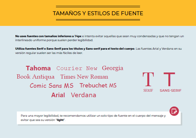 Accesibilidad en Email marketing - Contenido de la guía