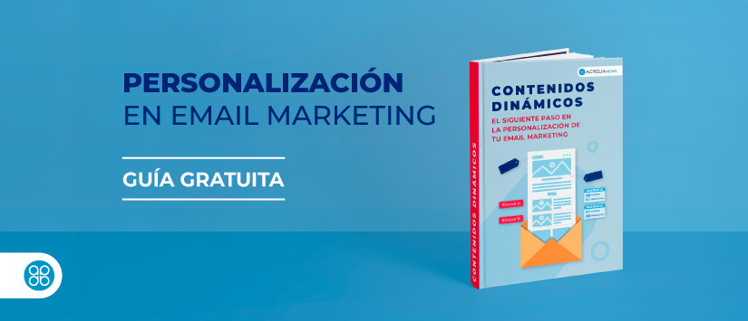 Imagen Guía en pdf: Personalización en email marke
