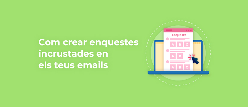 Imagen Com crear enquestes incrustades en els teus em