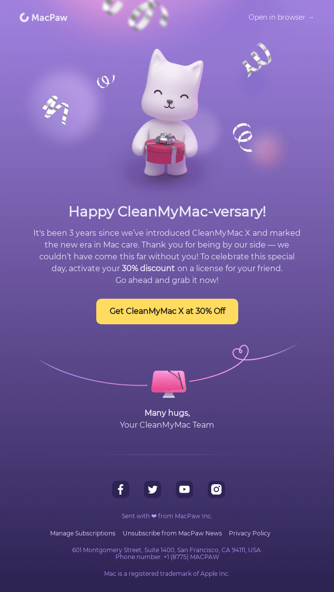Imagen Discounts newsle