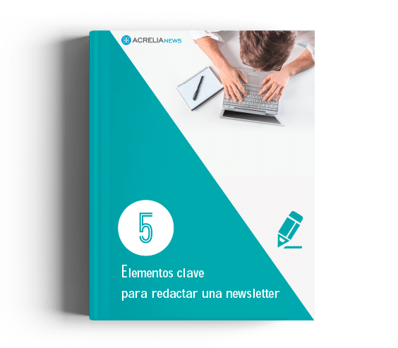 Imagen ebook 5 elementos clave para redactar una newslet