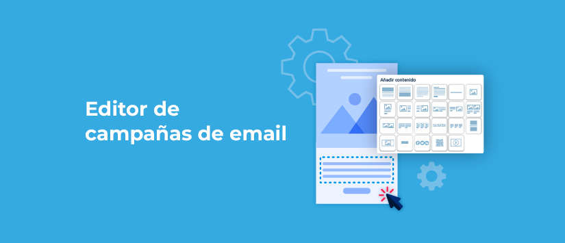 Editor de campañas de email