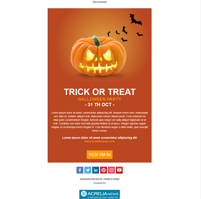 Esto es Halloween! Ideas para tu campaña más terrorífica