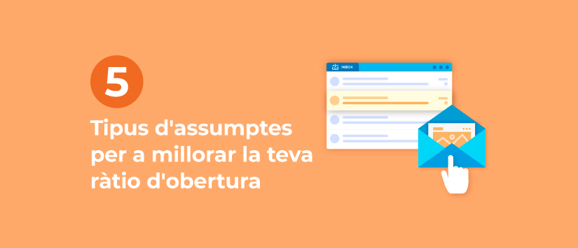 Imagen Cinc tipus d’assumptes per millorar la teva ràt