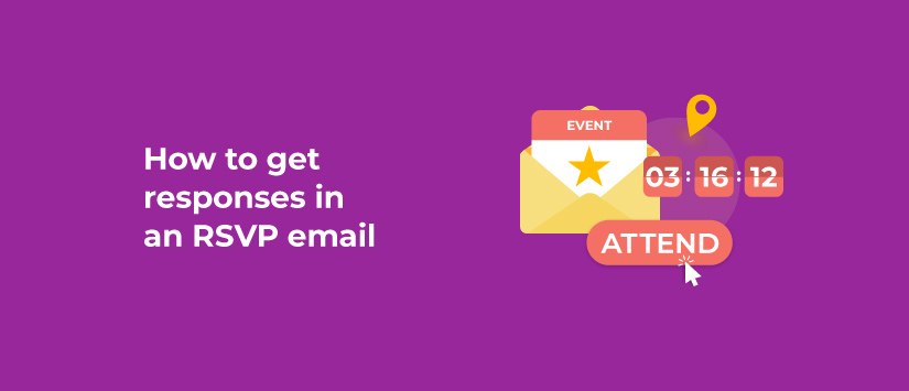 How to get responses in an RSVP email
