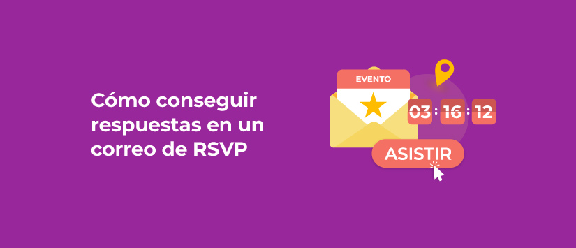 Cómo conseguir respuestas en un correo de RSVP
