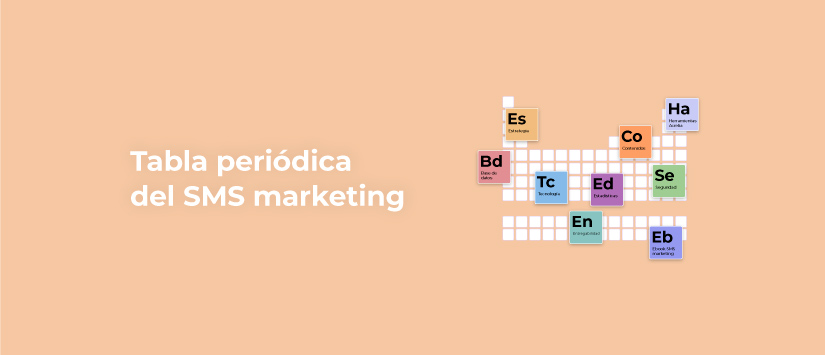 Imagen Tabla periódica del SMS marketing: los elementos del éx