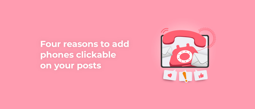 Imagen Four reasons to add phones clickable on your p