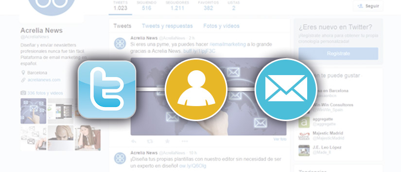 Imagen Formas de usar Twitter para lograr nuevos suscript