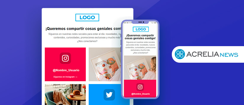 Nueva plantilla: Redes sociales