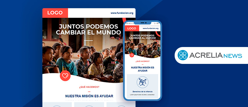 Email template for NGOs and social organizations