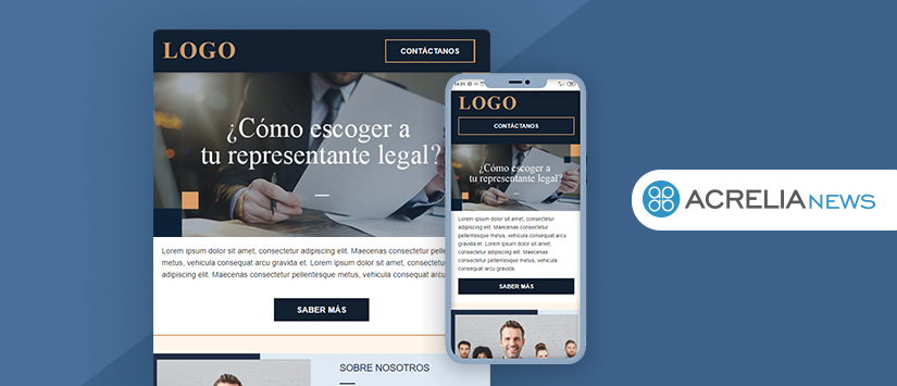 Nueva plantilla: sector legal 