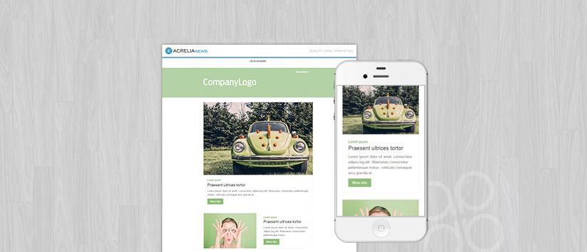 Plantilla: Default Green